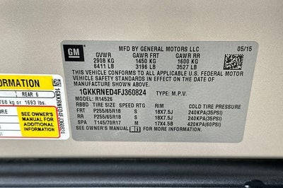 2015 GMC Acadia FWD SLE-1