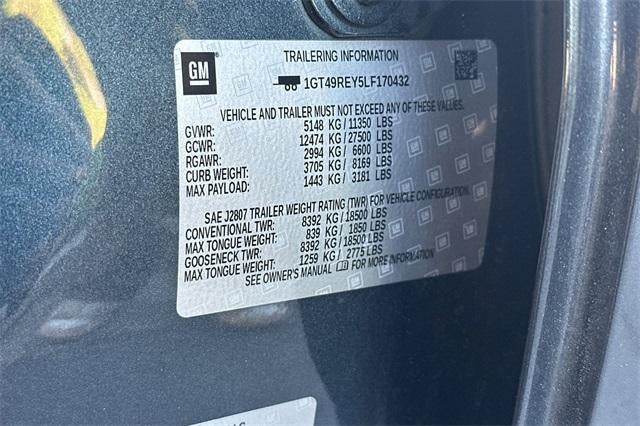 2020 GMC Sierra 2500 HD Crew Cab Standard Box 4-Wheel Drive Denali