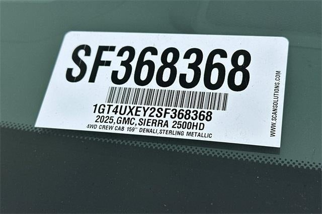 2025 GMC Sierra 2500 HD Crew Cab Standard Box 4-Wheel Drive Denali Ultimate