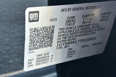 2026 Cadillac Escalade ESV 4WD Platinum Sport