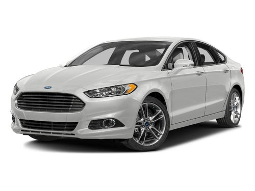 2016 Ford Fusion 4dr Sdn Titanium FWD
