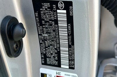 2009 Toyota Camry 4dr Sdn I4 Man SE (Natl)