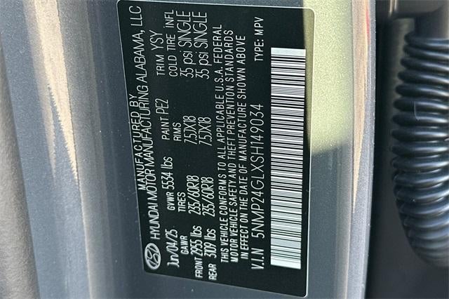 2025 Hyundai SANTA FE SEL FWD