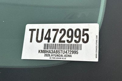 2026 Hyundai KONA SE FWD