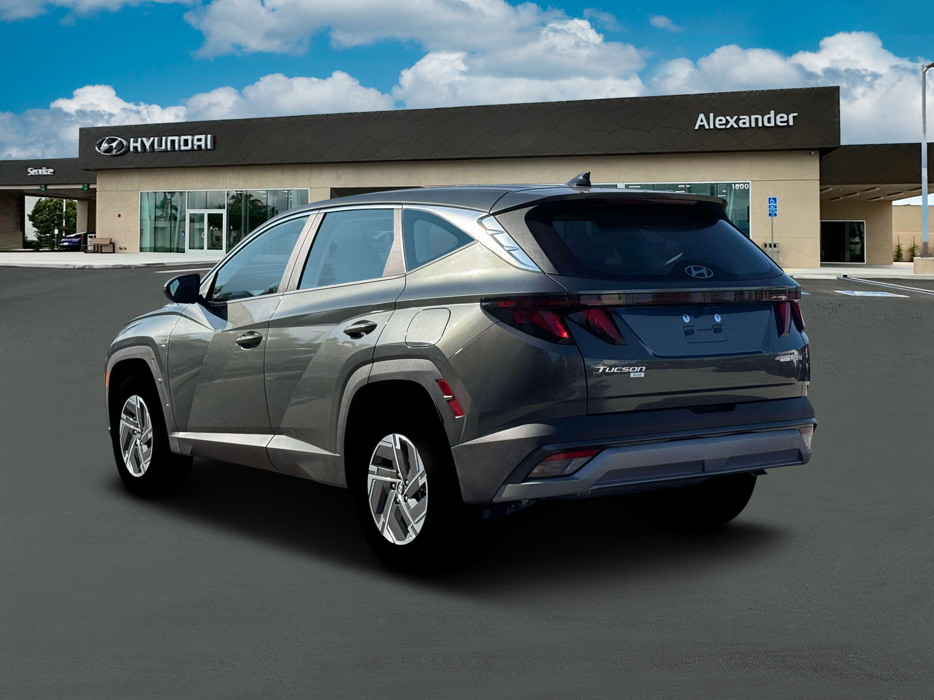 2026 Hyundai TUCSON HYBRID Blue