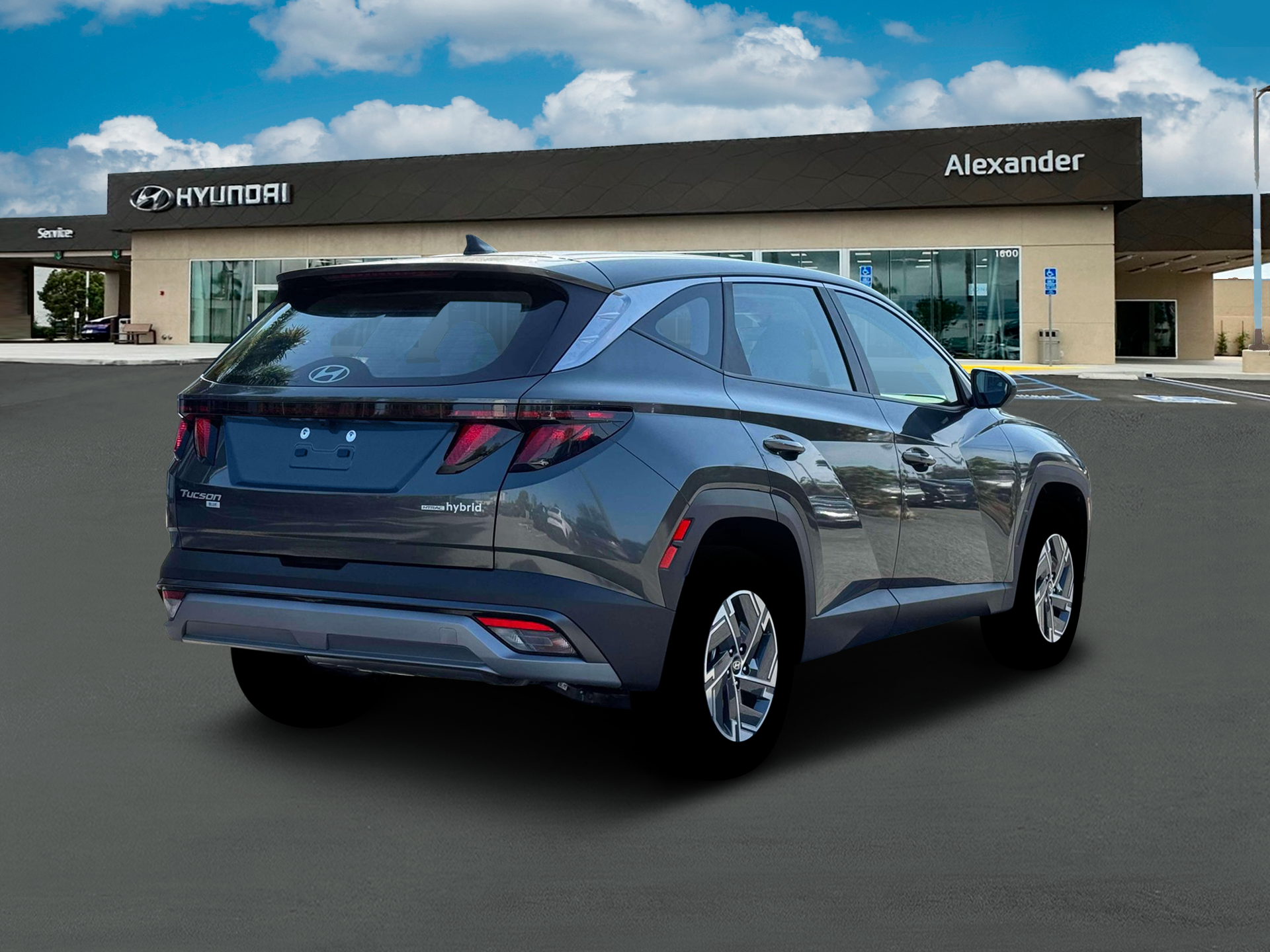 2026 Hyundai TUCSON HYBRID Blue
