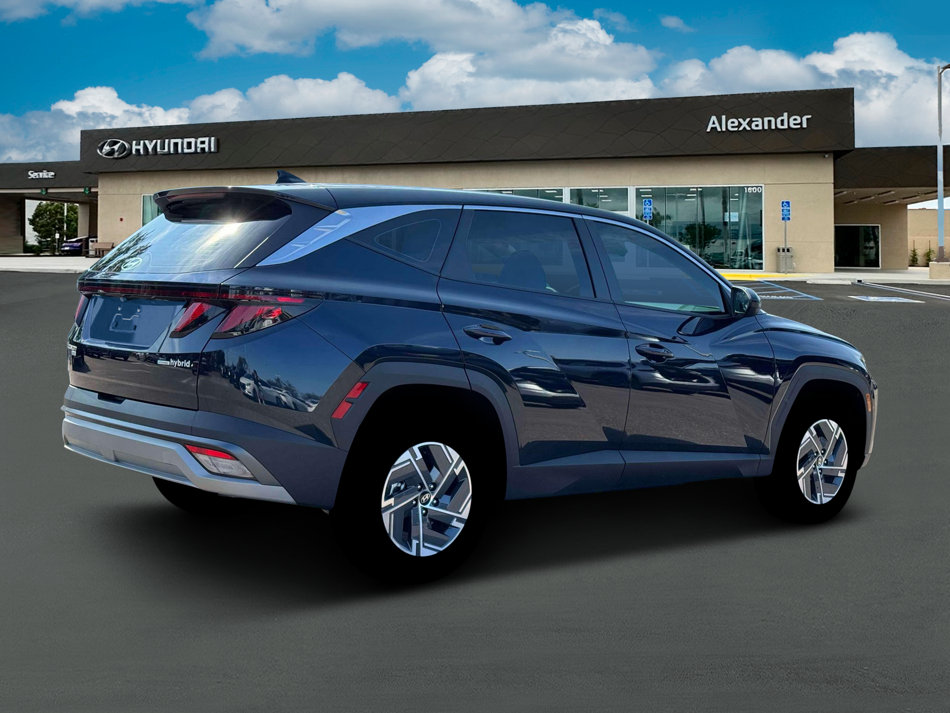 2026 Hyundai TUCSON HYBRID Blue