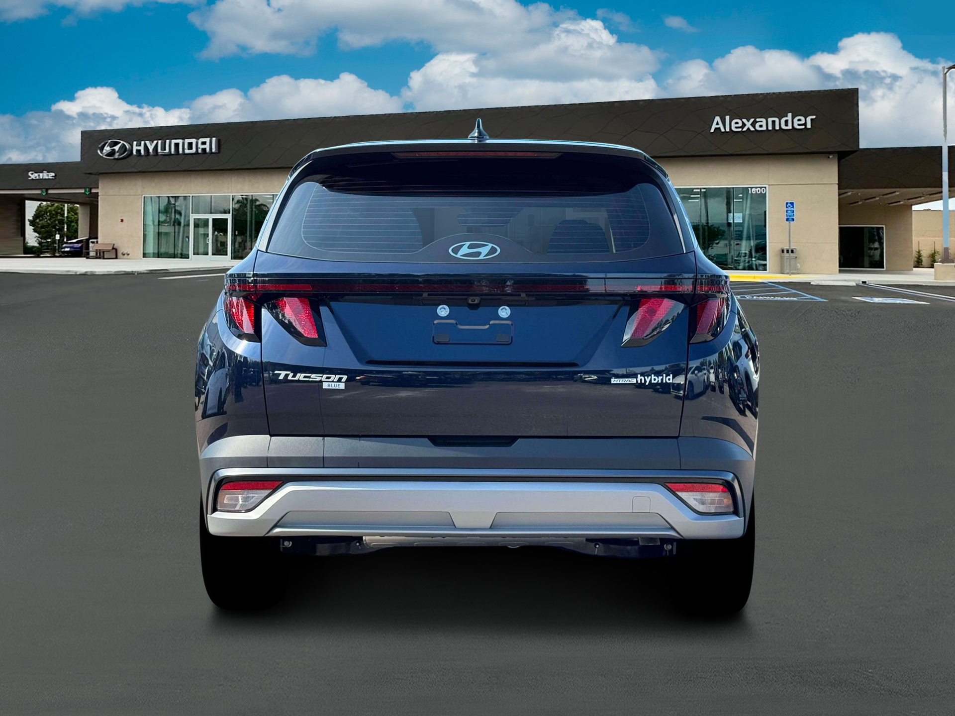 2026 Hyundai TUCSON HYBRID Blue