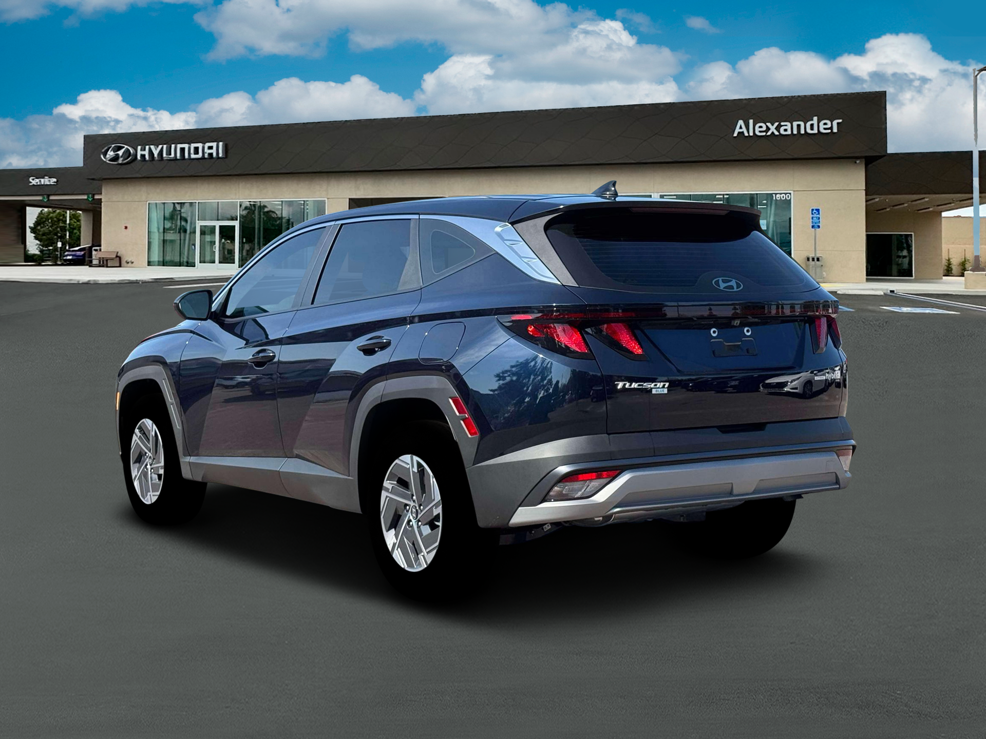 2026 Hyundai TUCSON HYBRID Blue