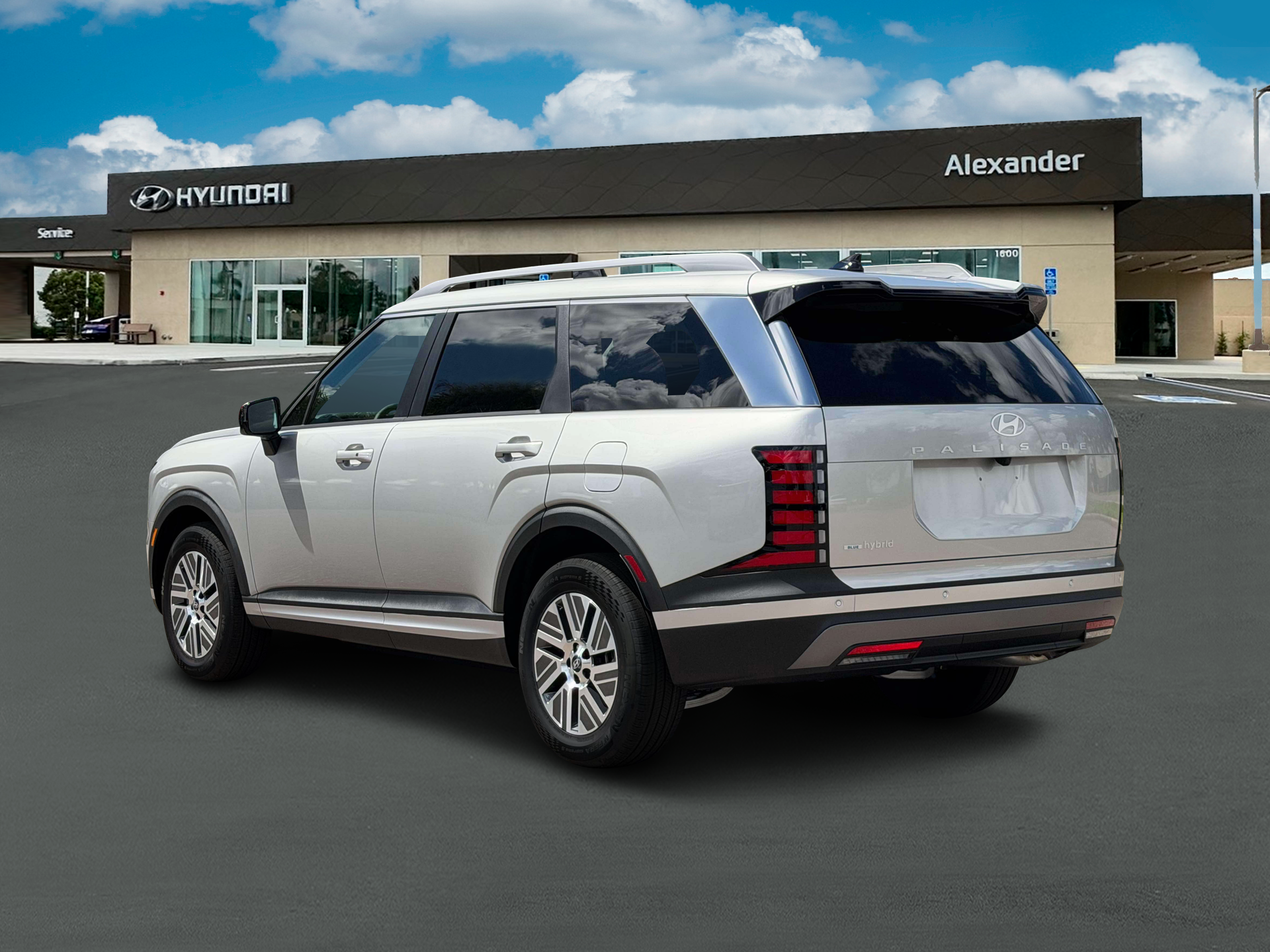 2027 Hyundai PALISADE HYBRID Blue SEL 8P