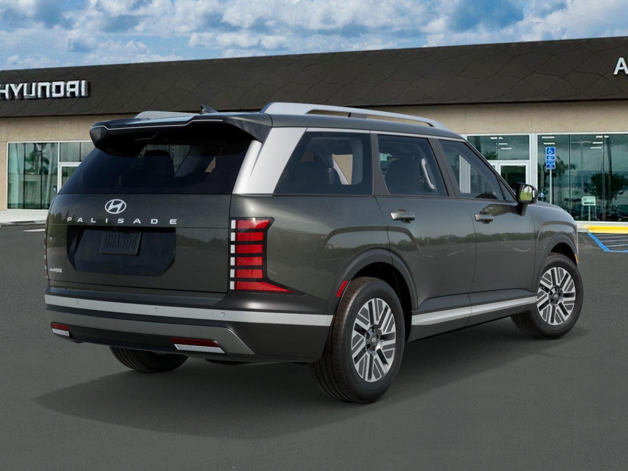 2027 Hyundai PALISADE HYBRID Blue SEL 8P