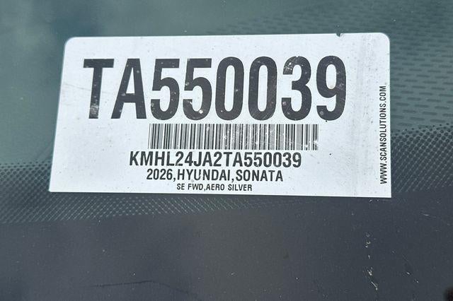 2026 Hyundai SONATA SE FWD