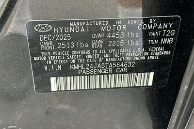 2026 Hyundai SONATA SE FWD