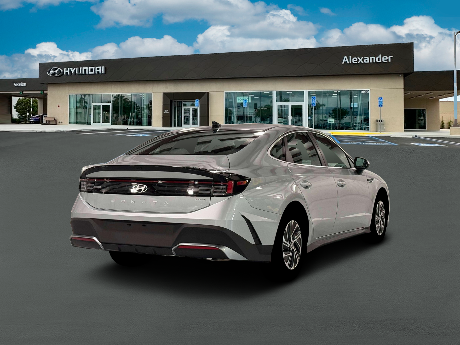 2026 Hyundai SONATA HYBRID Blue