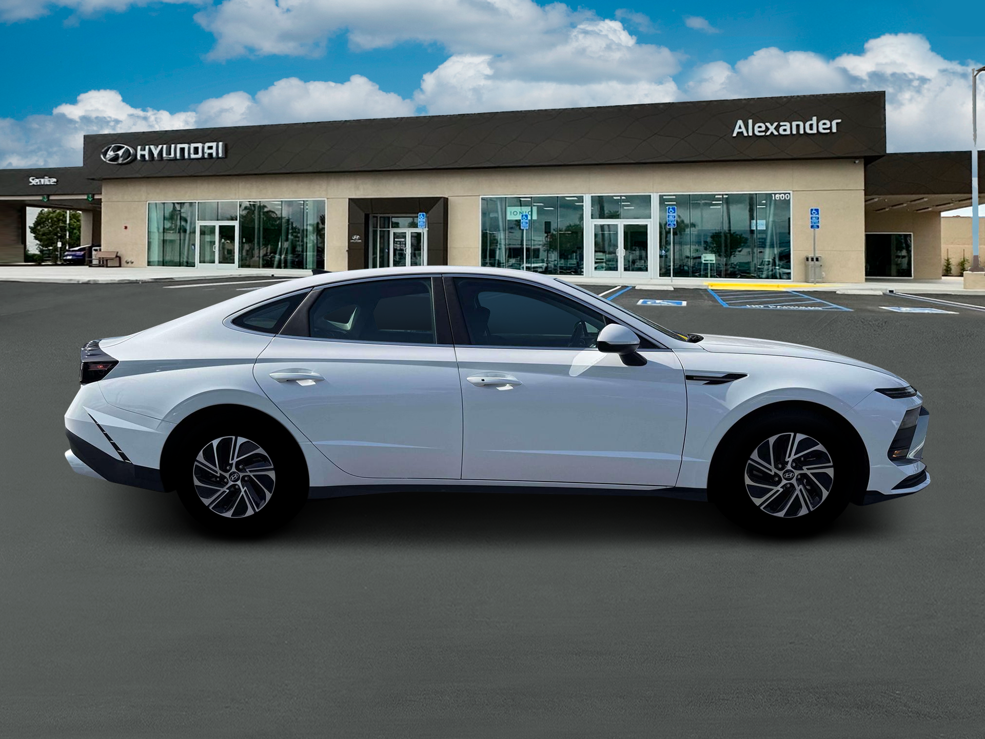 2026 Hyundai SONATA HYBRID Blue