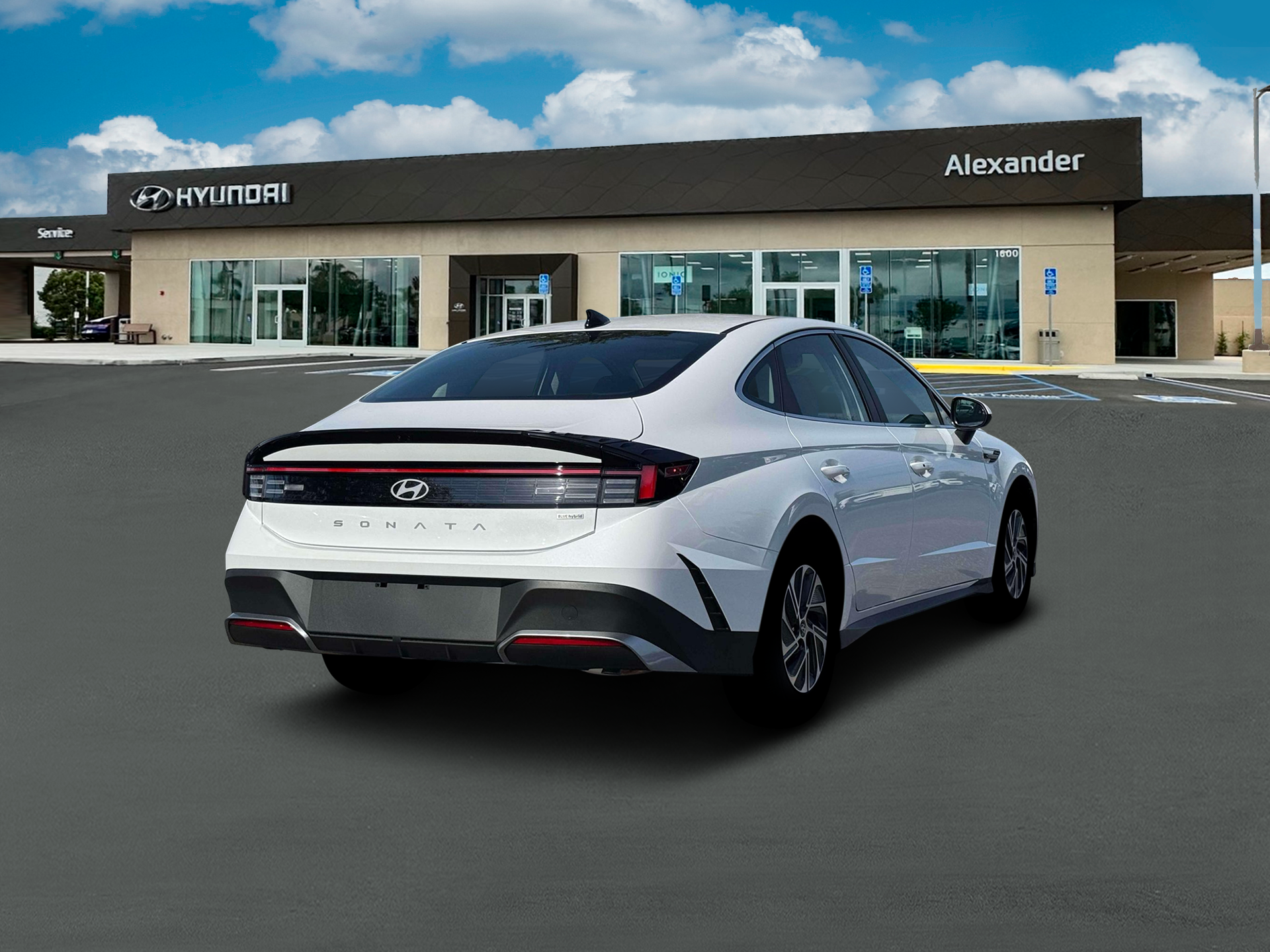 2026 Hyundai SONATA HYBRID Blue