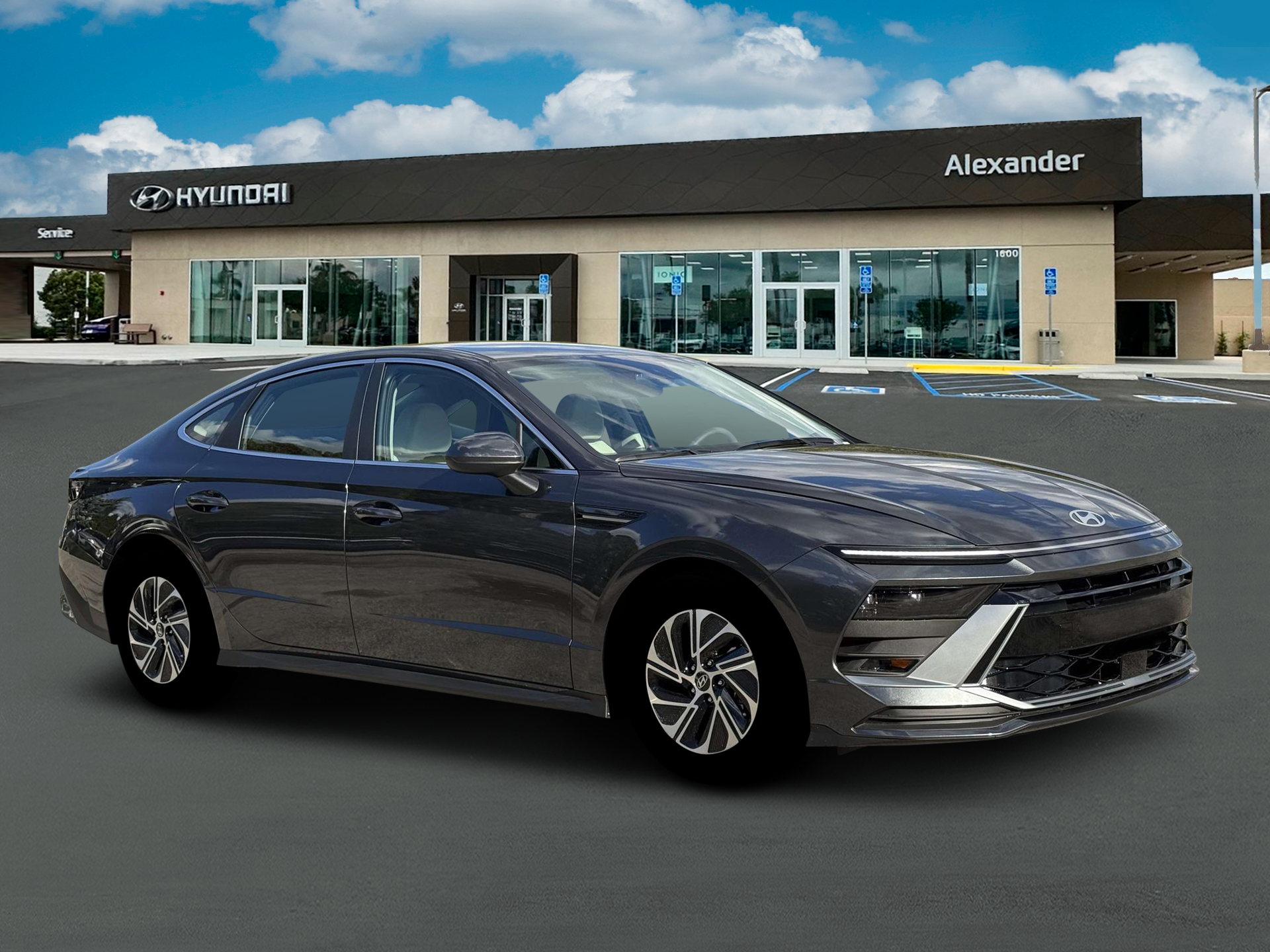 2026 Hyundai SONATA HYBRID Blue