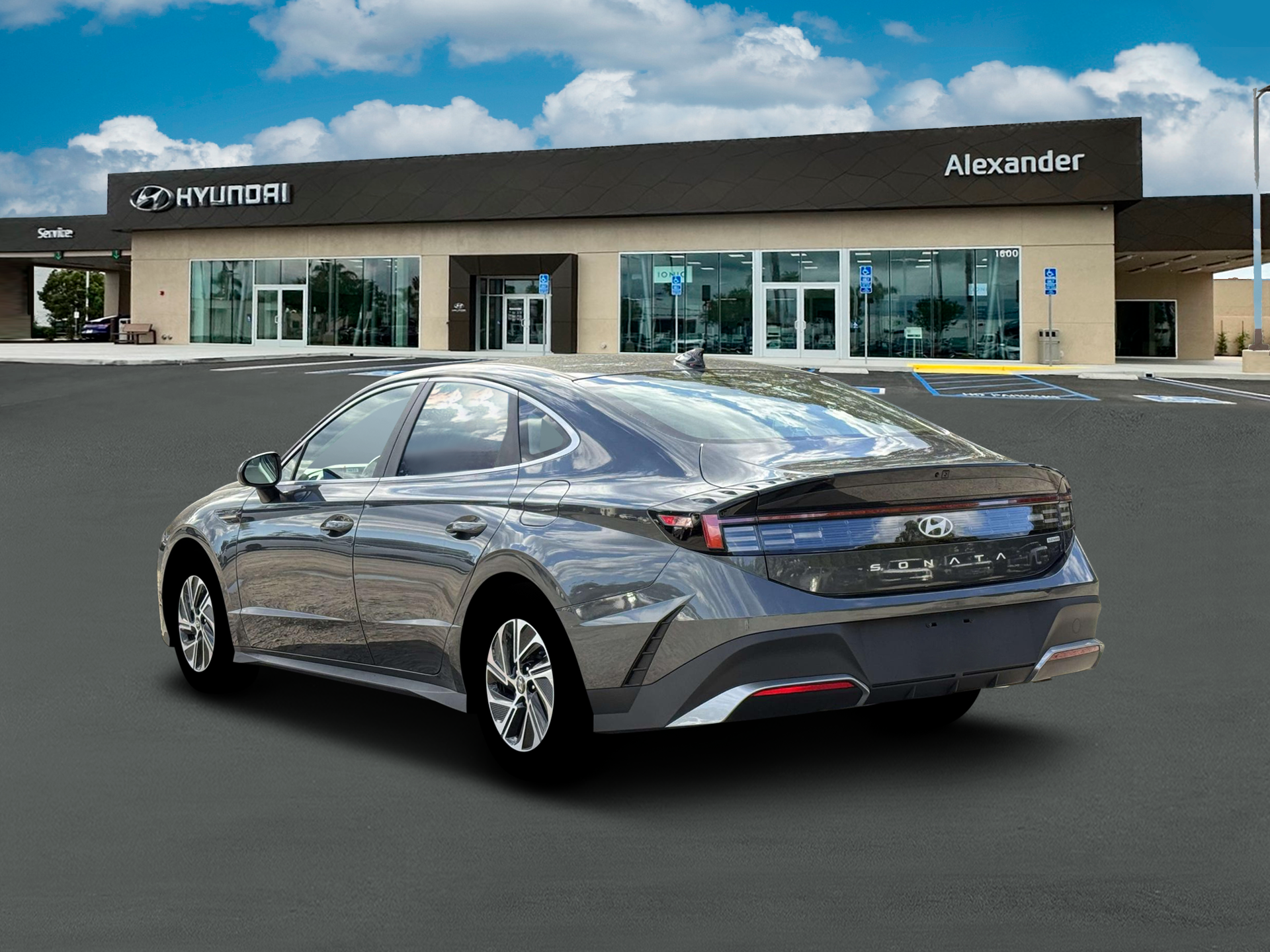 2026 Hyundai SONATA HYBRID Blue