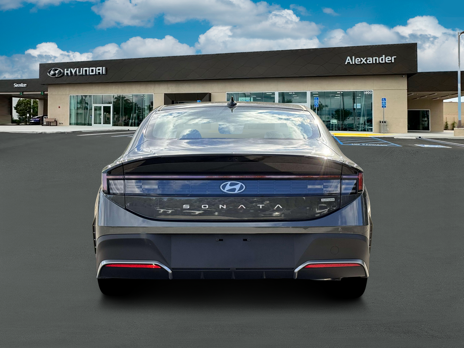 2026 Hyundai SONATA HYBRID Blue