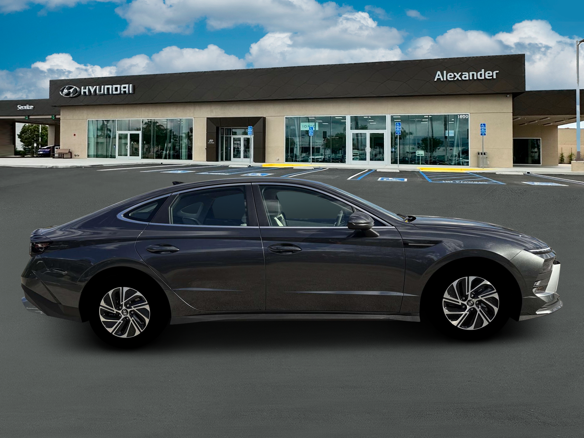 2026 Hyundai SONATA HYBRID Blue