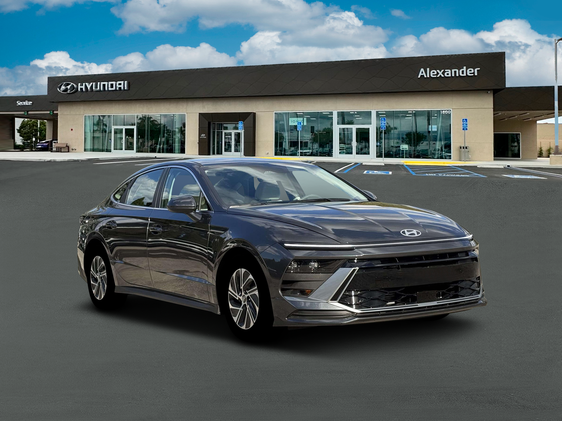 2026 Hyundai SONATA HYBRID Blue