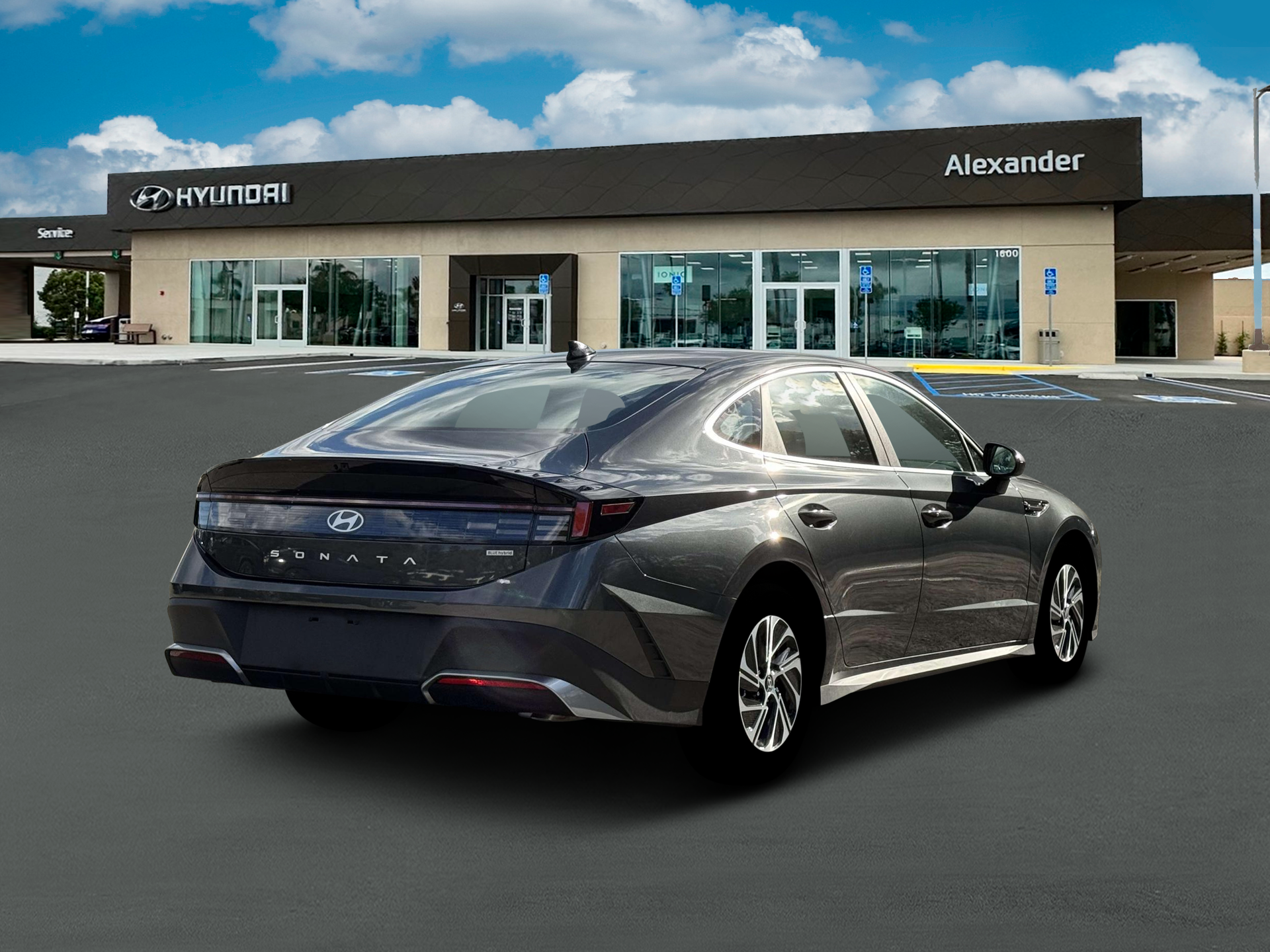 2026 Hyundai SONATA HYBRID Blue