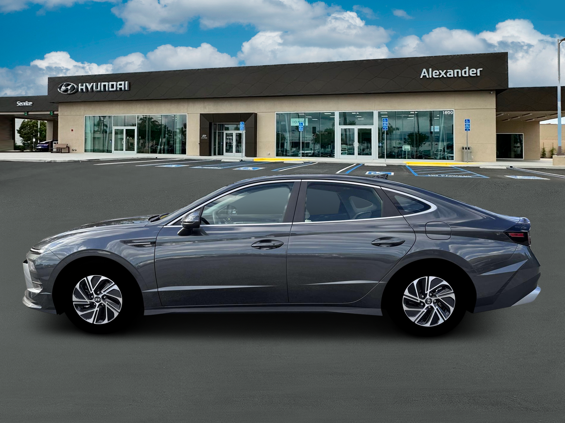 2026 Hyundai SONATA HYBRID Blue