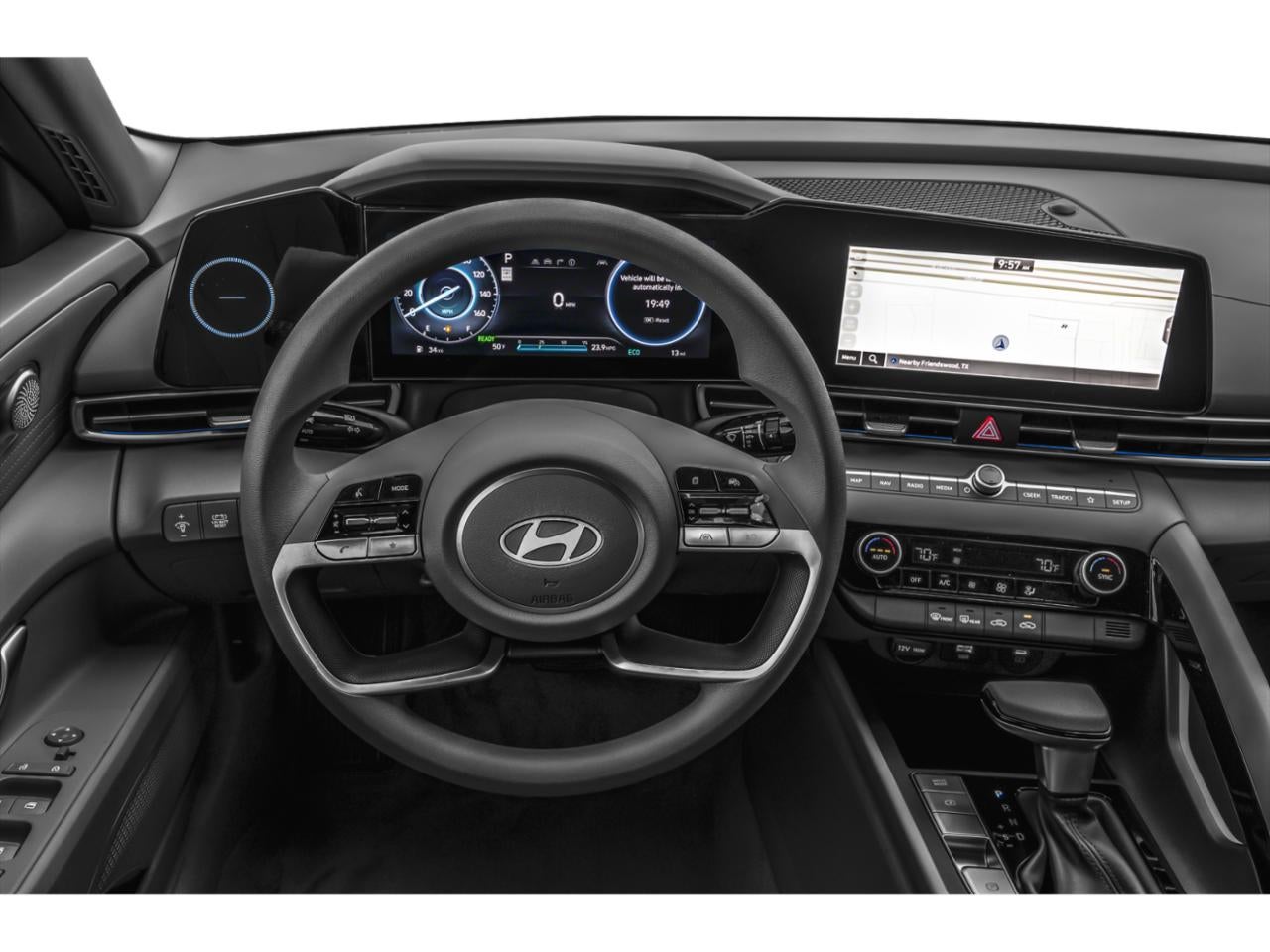 2026 Hyundai ELANTRA HYBRID Blue Sedan