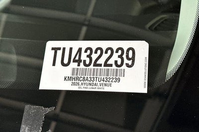 2026 Hyundai VENUE SEL FWD