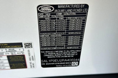 2024 Land Rover Range Rover Sport P360 SE