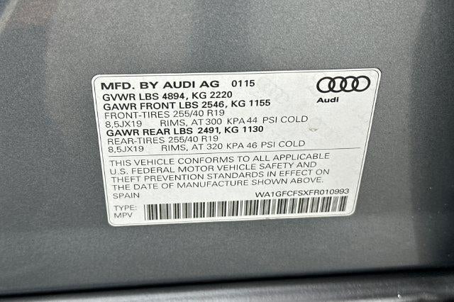 2015 Audi Q3 quattro 4dr 2.0T Prestige