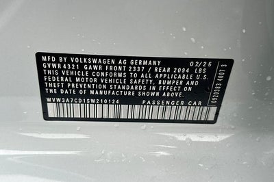 2025 Volkswagen Golf GTI 2.0T SE DSG